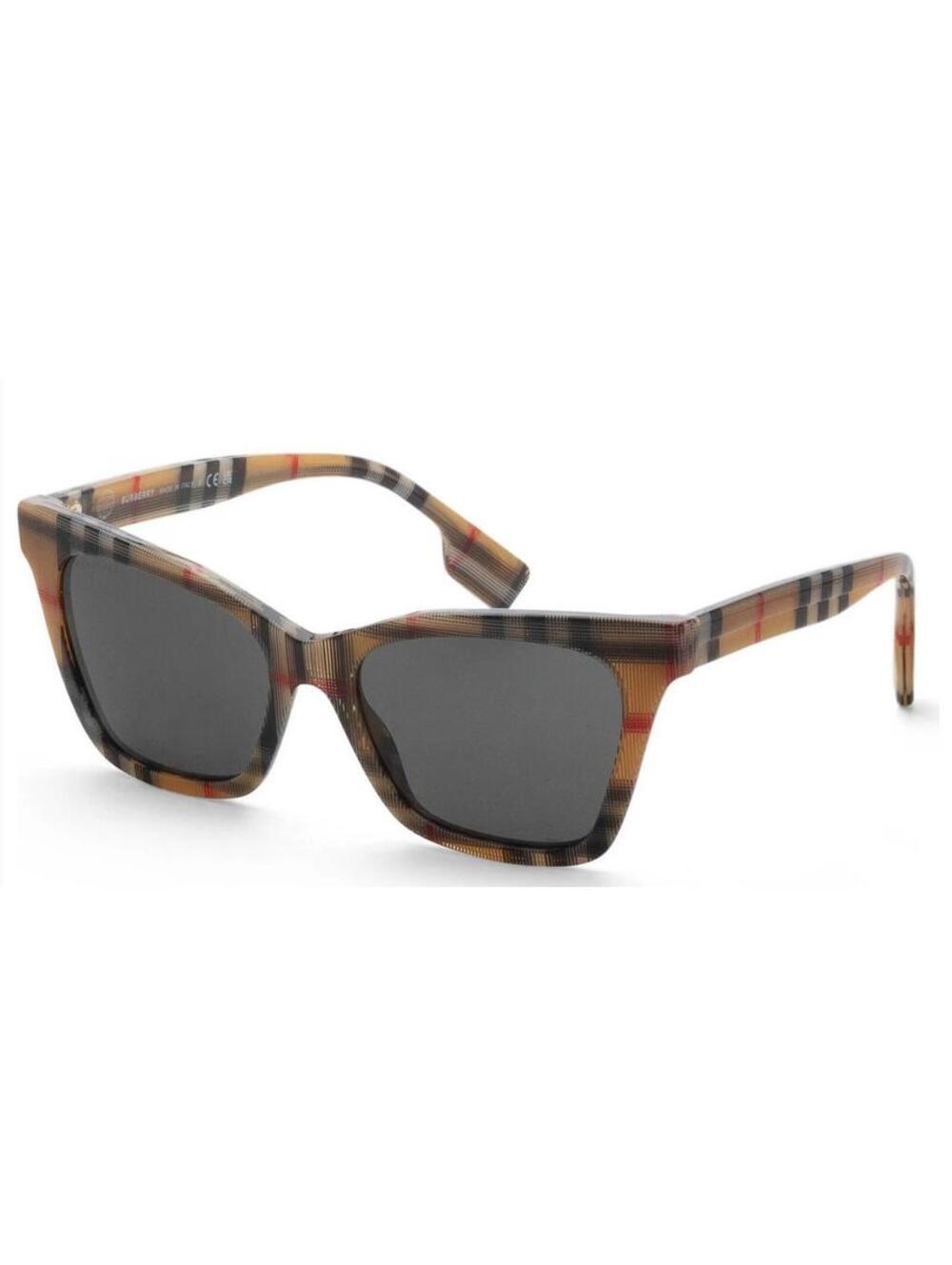 Authentic Burberry 0BE4346 394487 Sunglasses Women's Vintage Check, Italy